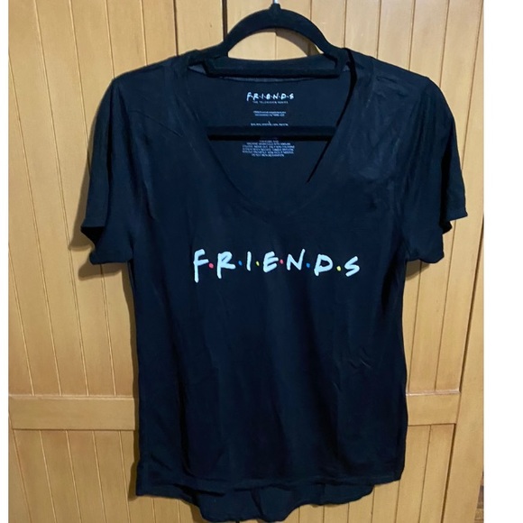 Friends Short Sleeve  T-Shirt/Nwt/Black/Large - Picture 4 of 12